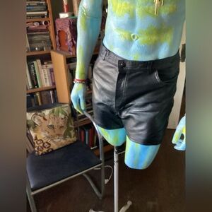 Very cool leather shorts